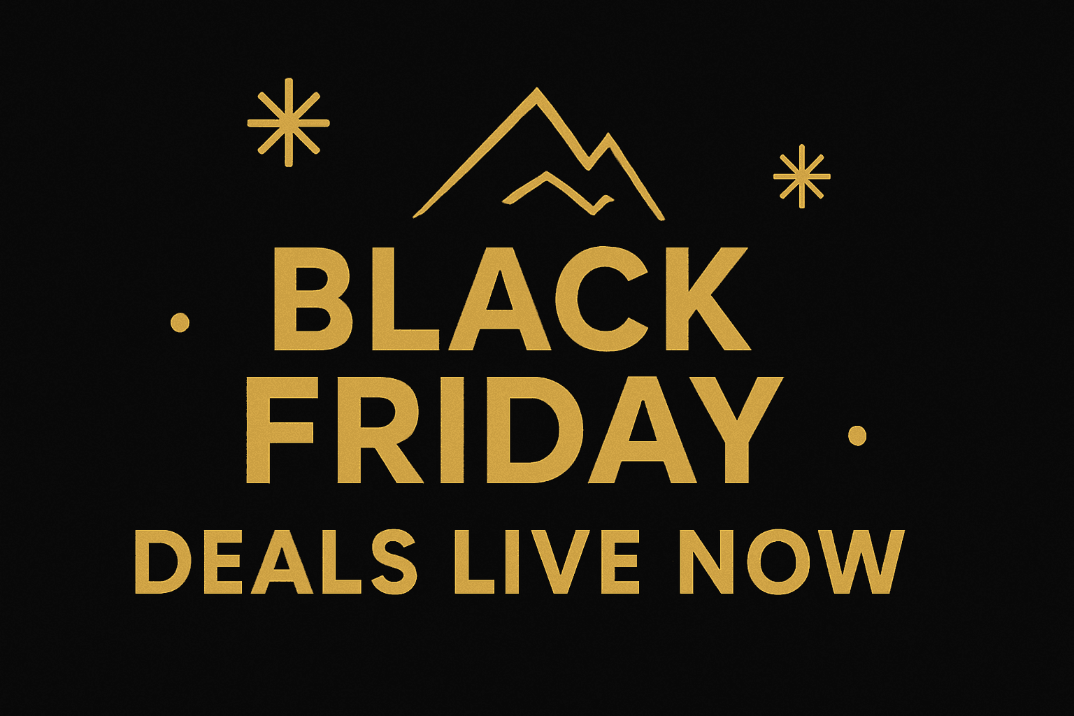 Black Friday Deals Live Now